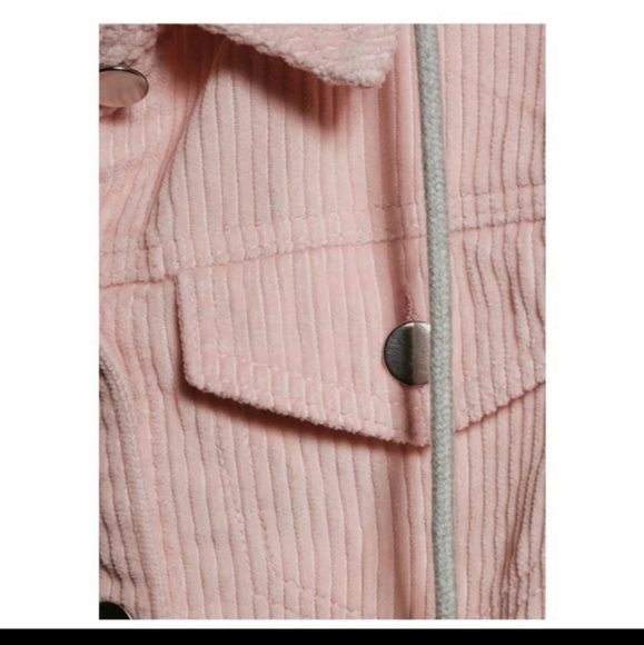 Corduroy pink jacket - Picture 4 of 5